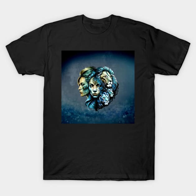 The Powerful Presence of Lions T-Shirt by Nicky2342